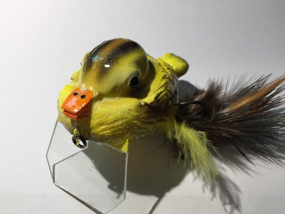 Duck swimbait wake bait duckling custom handcrafted Topwater Bass Ducking Lure - Image 2