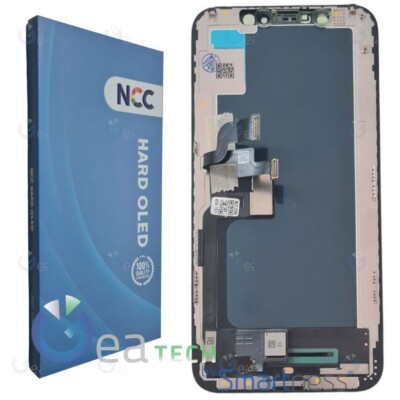 NCC HARD OLED LCD Display Touchscreen Für iPhone XS A1920 A2097 Schwarz