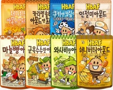 HBAF  Korean Honey butter Almond/Wasabi/Grilled corn/Garlic/Caramel/cheese (40g)