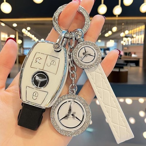 Premium Automotive Keychain with Durable for Mercedes Benz Keychain Key Chain - Picture 8 of 13