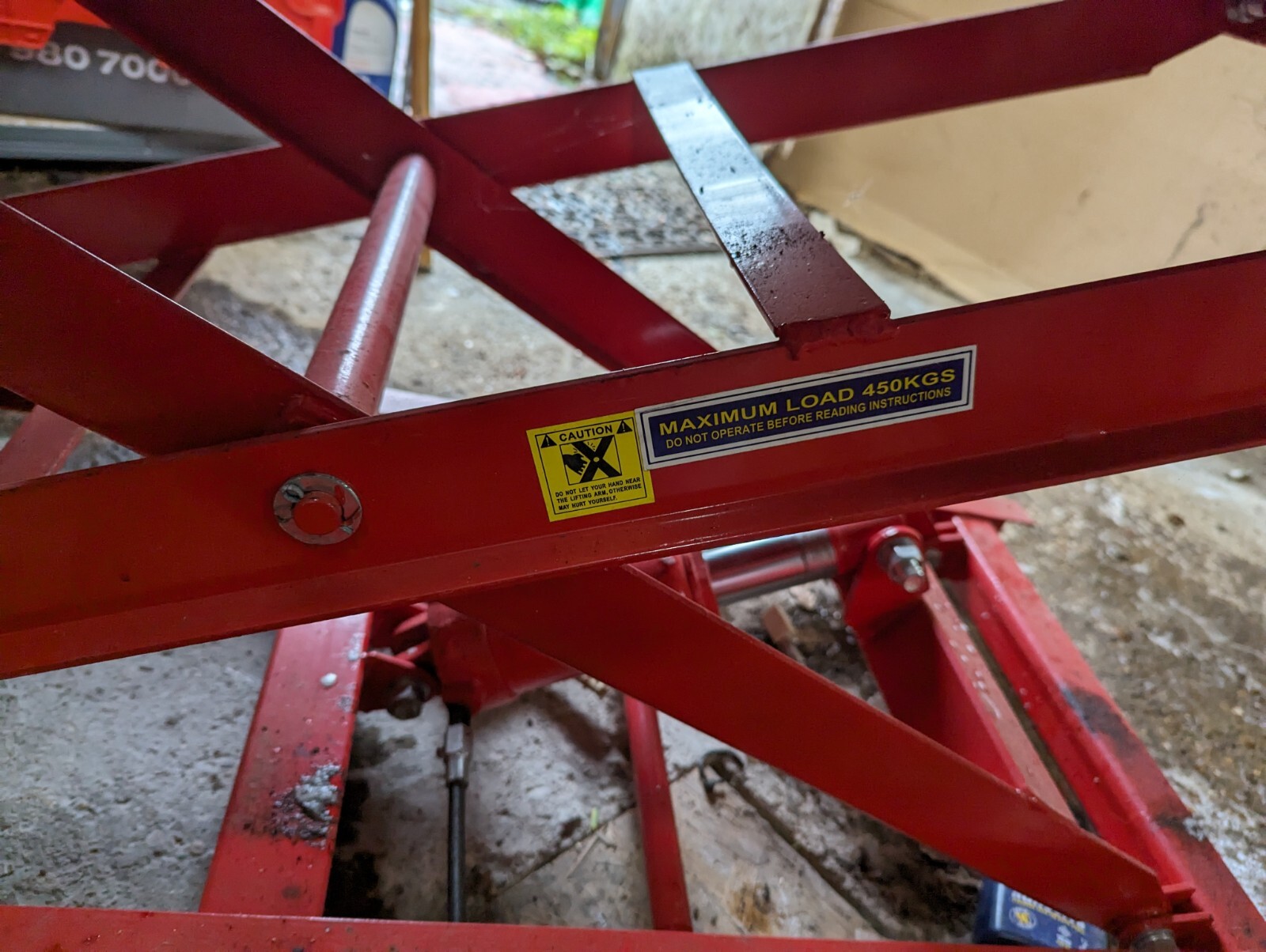 N450Kg Motorcycle Hydraulic Operation Lift Table Heavy Duty eBay