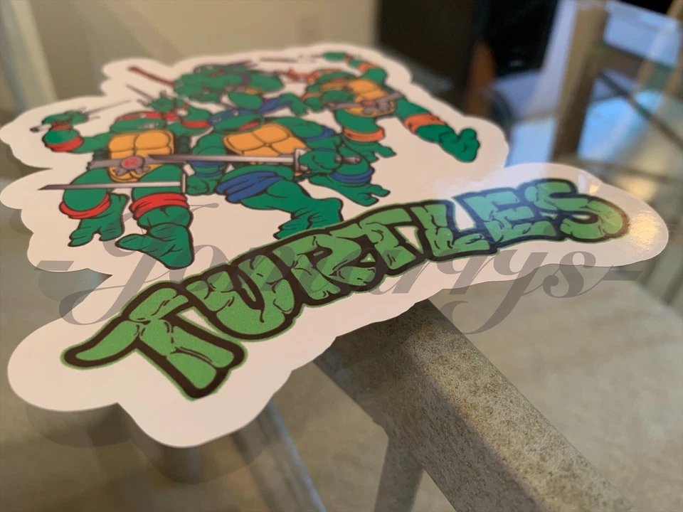 Teenage Mutant Ninja Turtles Power Sticker Decal Sign Movie Cartoon - Image 3 of 4