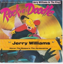 Jerry Williams &lrm;&ndash; Rock-A-Doodle (1991)  Sonet &lrm;&ndash; T-10402 vinyl 45 Sweden 7"