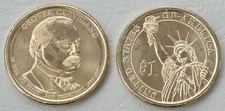 USA Pr&auml;sidentendollar 2012 Grover Cleveland 2. Amtszeit D unz.