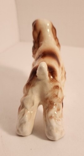 Statuetta cane Springer Spaniel vintage in ceramica made in Japan lunga 5 - Foto 3 di 6
