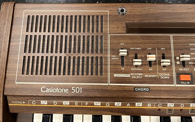 CASIO CASIOTONE 501 VINTAGE 1983 KEYBOARD SYNTHESISER FULLY TESTED