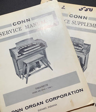 Conn 550 Theatrette Organ Service Manual Original