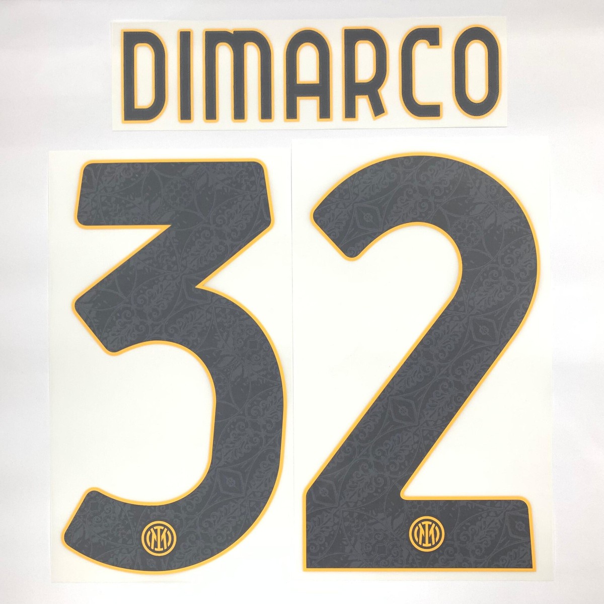 OFFICIAL DIMARCO #32 2024-25 3rd Inter Milan FC Print | eBay