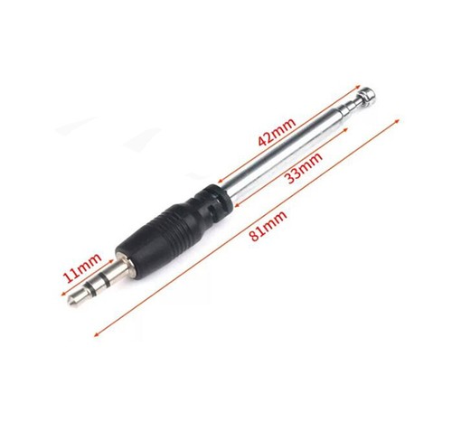 BNC7 Uniwersalna antena stretch 360° Drążek pociągowy Antena teleskopowa Radio Audio - Zdjęcie 18 z 19
