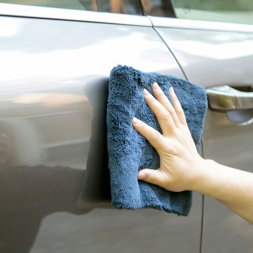 6 Pcs Edgeless Ultra Plush Microfiber Car Drying Towels Wash Buffing Detailing - Picture 12 of 12