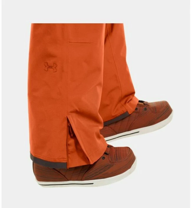 UNDER ARMOUR COLDGEAR INFARED HATCHER SKI PANTS ORANGE 1238416 851 XXL 2XL NWT - Image 3 of 4