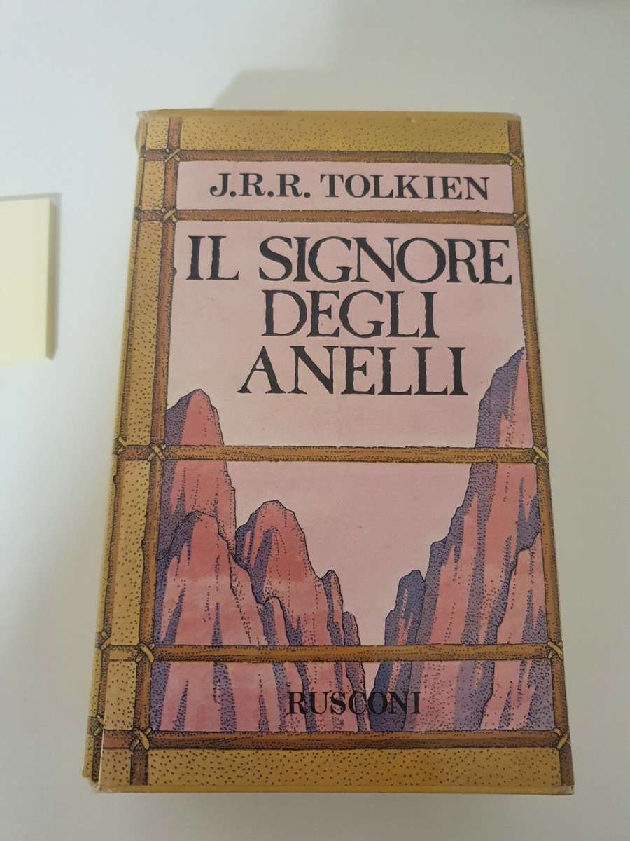 Rusconi Il Signore Degli Anelli Tolkien Il Signore Degli Il
