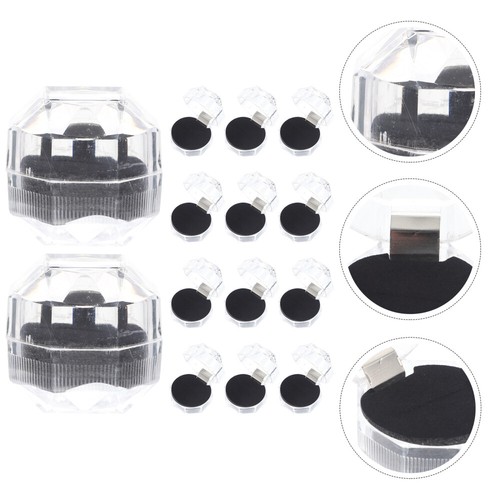 20 Pcs Boîte à Anneaux Bébé Mariée Boîtes de Fiançailles pour Proposition Anneaux Organisateur