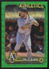 2024 Topps Chrome Update Series - Green Wav #USC142 Kyle McCann /99