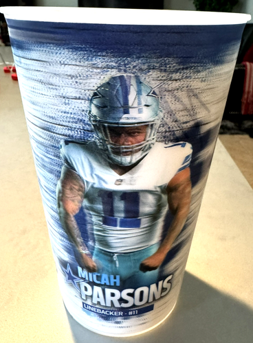 Dallas Cowboys Autographed Collector Cup -Parsons, Diggs & Lawrence - Picture 2 of 19