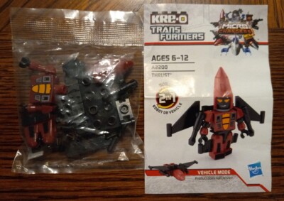 KRE-O TRANSFORMERS MICRO CHANGERS THRUST NEW IN BAG