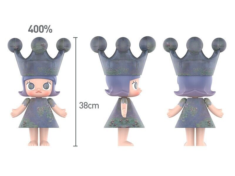 POP MART MEGA ROYAL MOLLY 400% Monet-Les Nympheas Figure POP MART MEGA ROYAL MOLLY 400% Monet-Les Nympheas Figure