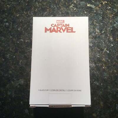 Funko Marvel Collector Corps Captain Marvel Pint Glass NEW