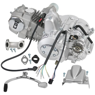 #ad #ad 140cc ATV Electric Engine Motor 3 Speed Semi Auto w Reverse for Quad Go Kart US $499.59