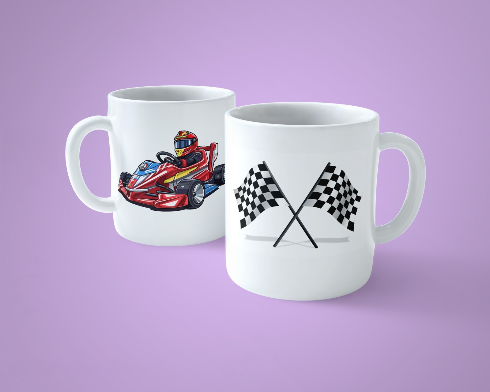 Go Kart Mug 03 / Go Karting Mug