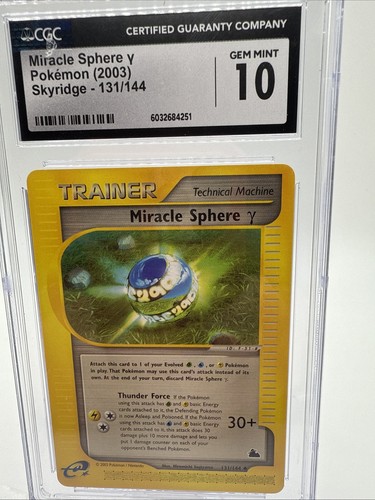 Miracle Sphere γ graded CGC 10 for sale on eBay