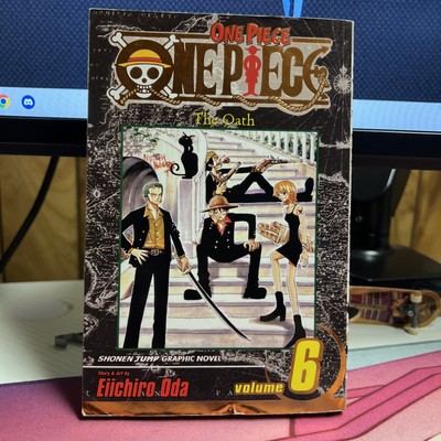 One Piece Vol 6 Gold Foil Cover First Edition Printing Manga