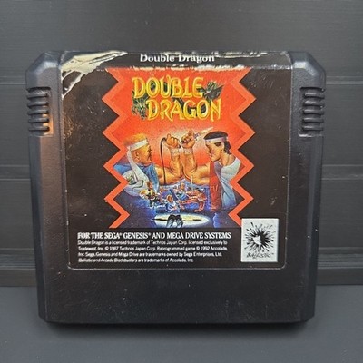 DOUBLE DRAGON Sega Genesis Cartridge Only Authentic Works Tested 