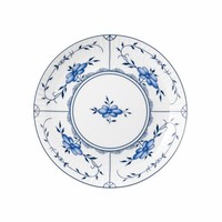 Seltmann Weiden Brotteller Amina Strohblume, Teller, Porzellan, Blau, 16 Cm
