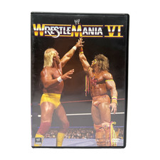 WWE WrestleMania VI 6 1990 DVD Hulk Hogan Ultimate Warrior Wrestling
