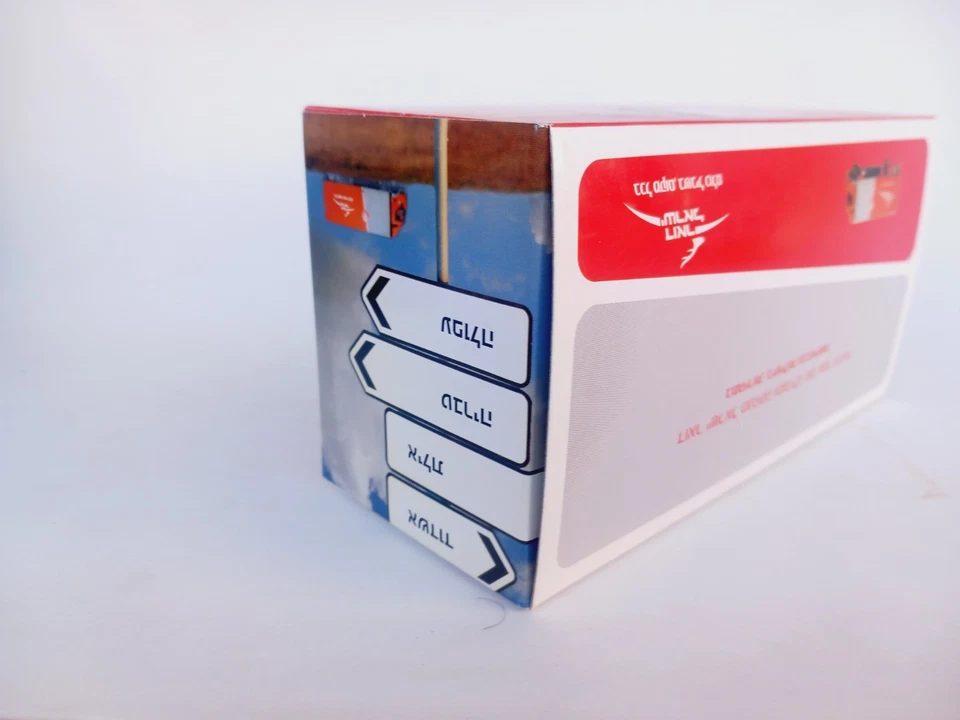 1/50 (1/48) o scale DCP die cast promotions Isuzu (GMC) Sumu Israeli post truck - Image 3 of 4