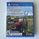 Farming Simulator 22 Sony PlayStation 4 PS4 CIB Complete w/Manual Free Shipping