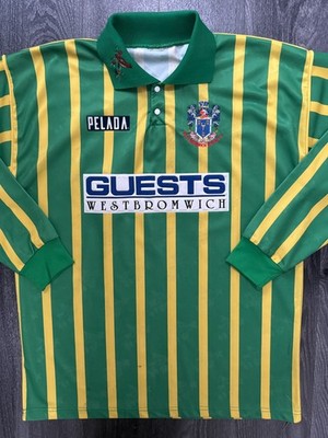 Original Pelada West Bromich Albion 1994/1995 Langarm Auswärtstrikot Herren Medium
