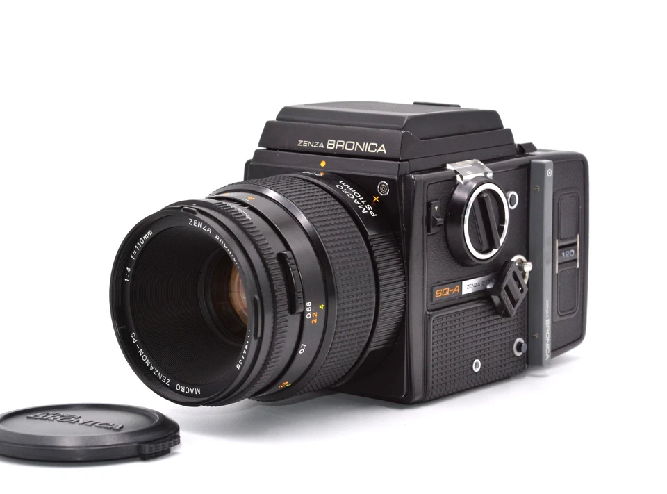 [全新] Zenza Bronica SQ-A,微距 Zenzanon- PS 110 毫米 f/4 镜头,腰部水平仪 — 第 2/4 张图片