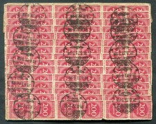DR-Infla 268+269 Timbres Allemagne 1919-1923 Authentic MICHEL-Nummer 268+269