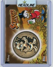 2026 HL-BC07 Topps Disney Neon Scrooge McDuck Scrooge's Money Coin Relic #SMB-1