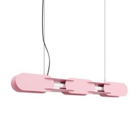 LED HäNgelampe Esszimmer Pink 3000 K Dimmbar Push-Dim 91 Cm Pendelleuchte KüChe