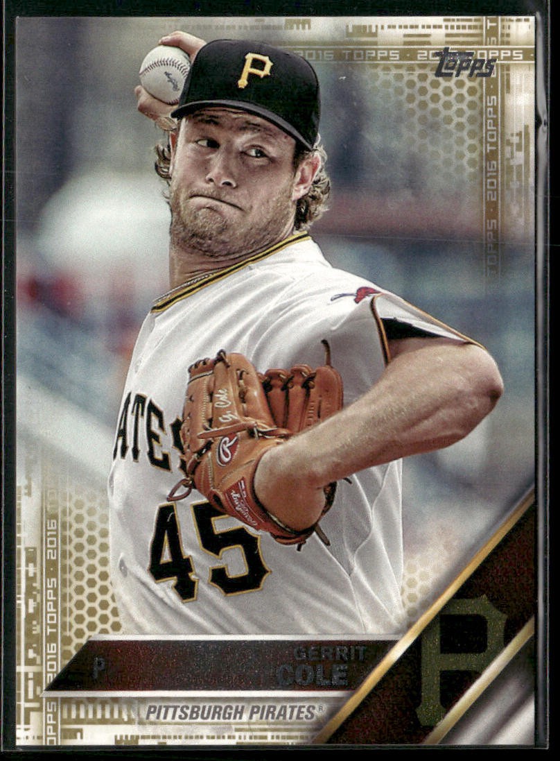 2016 Topps #452 Gerrit Cole Gold #/2016