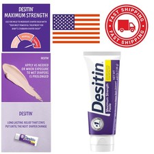 Hypoallergenic Diaper Rash Cream 4.8 Ounce Prevents Rash and Soothes Skin