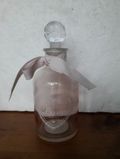 peach coloured 'love's potion glass bottle with Stopper