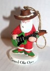 GRAND OLE OPRY Country Rock COWBOY SANTA playing Guitar 4" XMAS ORNAMENT — photo 5