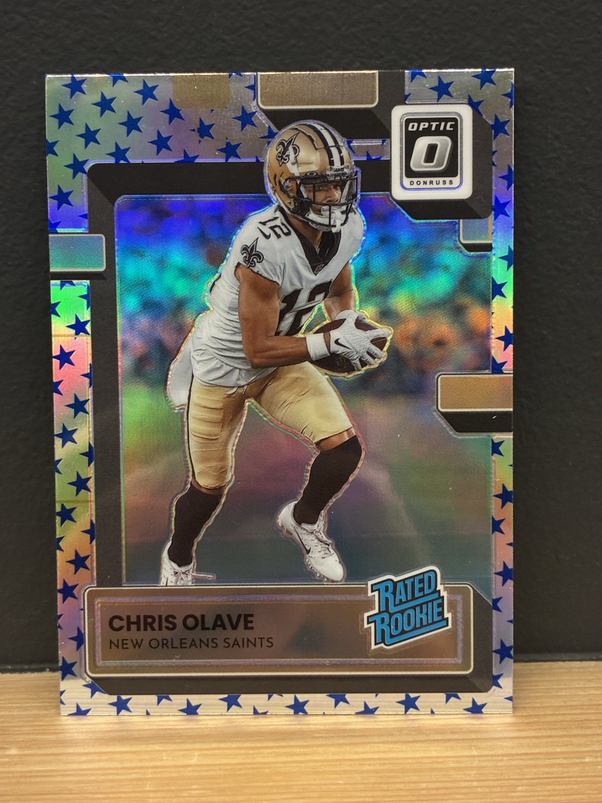 2022 Panini Donruss Optic - Rated Rookie Chris Olave #209 Stars Prizm (RC)