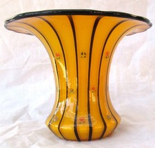 Fantastic Loetz Glass Vase Wilms dec Powlony shape Aufs 157