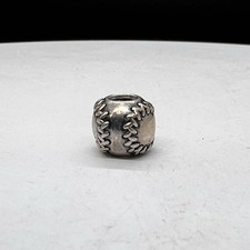 Pandora Sterling Silver Baseball Charm Bead 791169