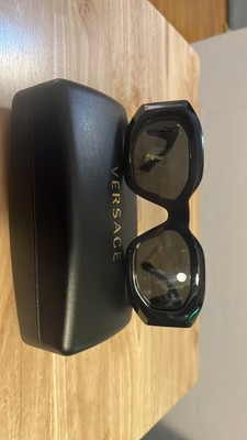 Versace VE4361 Sunglasses 53mm Unisex Sunglasses - Black for  display picture 1