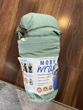 Moby Wrap The Comfortable Baby Carrier For Babies 8-35 lbs baby