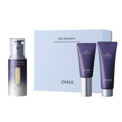 O HUI Age Recovery Collagen Ampoule Expert Special Set 3 Items Korea Skincare