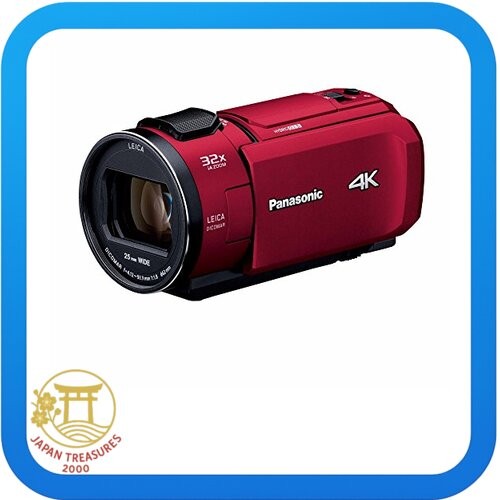 M6432 パナソニック 4K ビデオカメラ HC-VZX1M レッド Amazon.co.jp: パナソニック 4K ビデオカメラ VZX1M 64GB あと