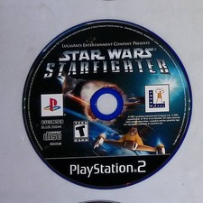 Star Wars Starfighter Playstation 2 LucasArts Tested and Works