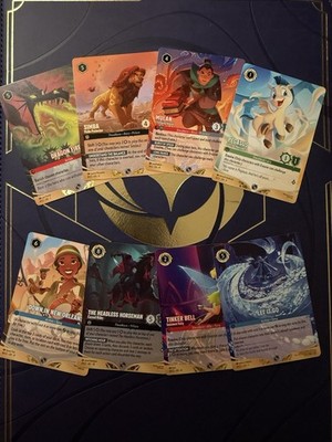 Disney Lorcana Championship Promo Lot - All VIP Promos - Non Foil