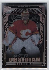 2023-24 SPx UD Black Obsidian Rookies 102/199 Dustin Wolf #OR-10 1q7q